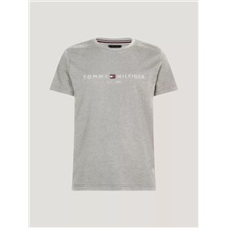 Embroidered Tommy Logo Slim Fit T-Shirt