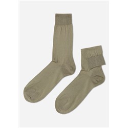 Kurze Herrensocken mit Fil d‘Ecosse