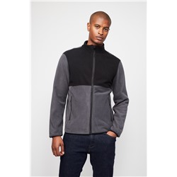 Chaqueta Gris y negro