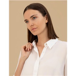 Beyaz Comfort Fit Uzun Kollu Gömlek