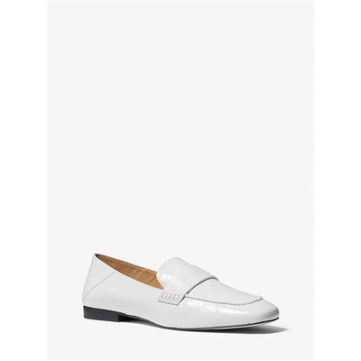 MICHAEL MICHAEL KORS Emory Crinkled Leather Loafer