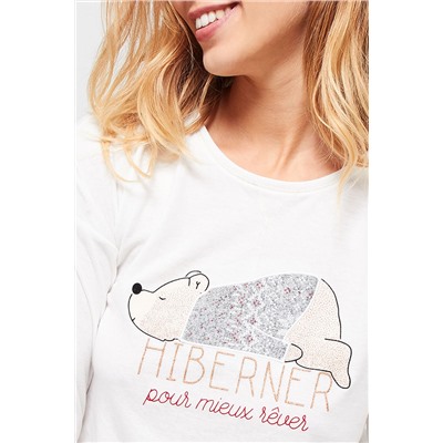 Camiseta Cleo Crudo