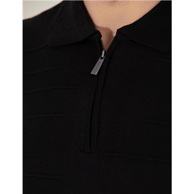 Siyah Slim Fit Kazak
