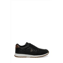 U.S. Polo Assn. U.S. Polo Assn. Ronan 3PR 101416136 Siyah Erkek Ayakkabı RONAN 3PR