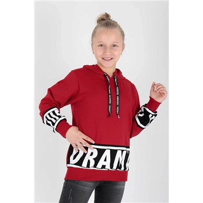 AHENGİM Kids Kız Çocuk Drama Baskılı Sweat 13433 1-2-10000687
