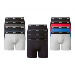 MEXX Herren Boxer, 4 Stück, elastische Bündchen mit Markenschriftzug