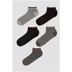 Penti, Erkek Balıksırtı 5li Patik Socks