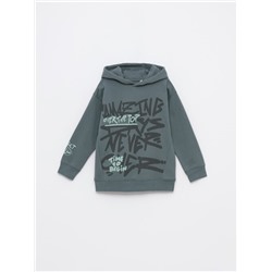 PRINTED HOODIE