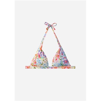 Triangel-Bikinioberteil mit abgestufter Wattierung Minorca Eco