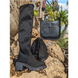 Ab.Zapatos Botas-medias 22 Negro+Ab.Zapatos PELLE Helena CB (530) Negro АКЦИЯ