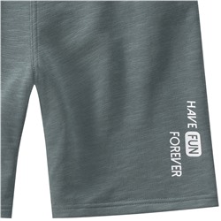 Jungen Joggingshorts mit Flammgarn