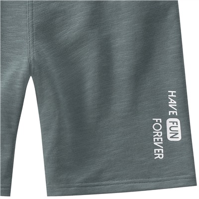 Jungen Joggingshorts mit Flammgarn