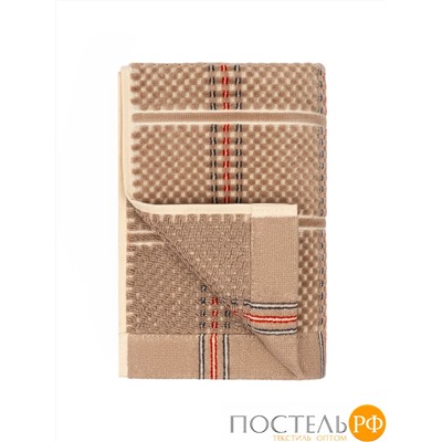 Полотенце велюровое Arya Aiden70x140 Бежевый