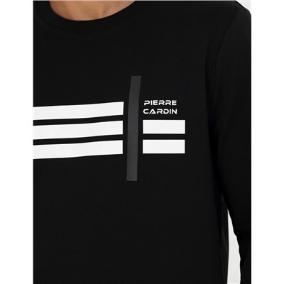 Siyah Regular Fit Sweatshirt
