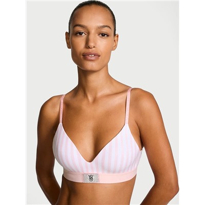 Shine Patch Lightly Lined Wireless Bra
