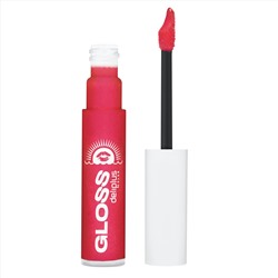Gloss Deliplus мерцающий блеск для губ 02 коралловый