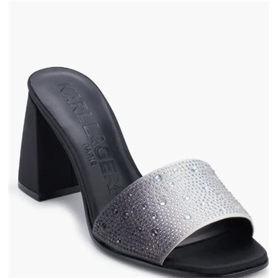Pera Rhinestone Slide Sandal (Women) KARL LAGERFELD