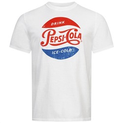 PEPSI Ice Cold Herren T-Shirt POMTS143WHT