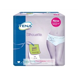 Tena Silhouette Normal Large (T46-56) Paquet de 10