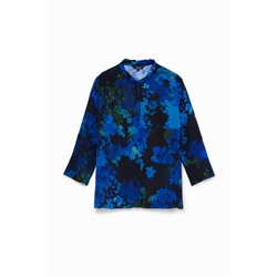 Camisa de camuflaje floral