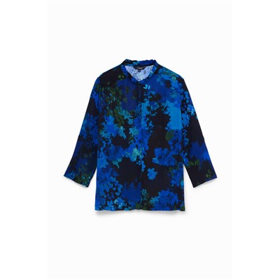 Camisa de camuflaje floral