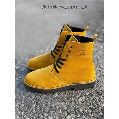 AB.Z. 27001/2 OCRA — С ДВОЙНЫМИ ШНУРКАМИ+PELLE MOCHILA AMARILLO