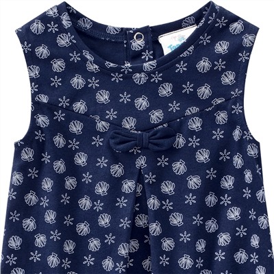 Baby Top mit Muschel-Allover