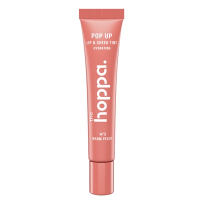[THE HOPPA.] Тинт для губ и щек ТЁПЛЫЙ ПЕРСИК Pop Up Lip&Cheek Tint Warm Peach, 10 мл