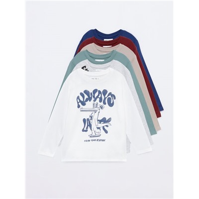 PACK OF 6 PRINTED T-SHIRTS