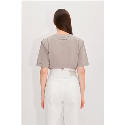 Camiseta Beige