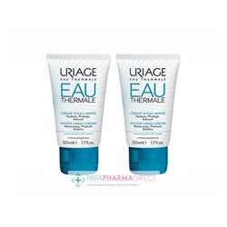 Uriage Crème d'Eau Mains Hydratante Protectrice 2x50ml