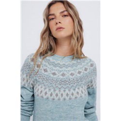 Jersey jacquard cenefa