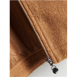 Hemdjacke aus Wollmischung