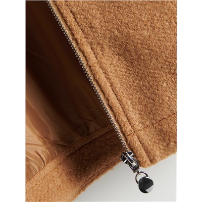 Hemdjacke aus Wollmischung