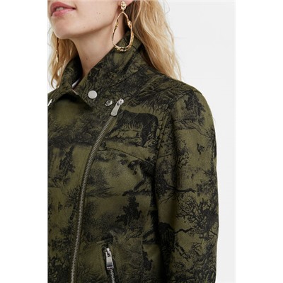 Chaqueta biker slim
