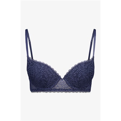 Sujetador GORGEOUS push up encaje azul
