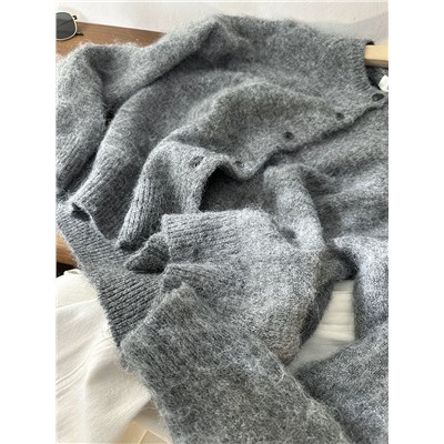 Женский мягкий кардиган из смесовой шерсти CO*S