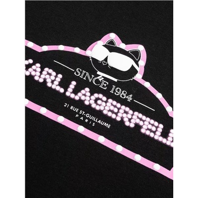 Футболка с рукавом реглан Kar*l Lagerfel*d