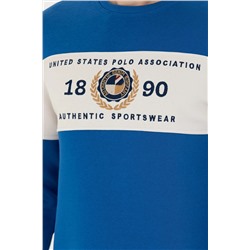 Erkek Saks Sweatshirt