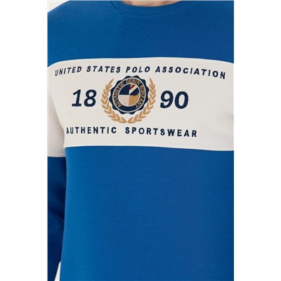 Erkek Saks Sweatshirt