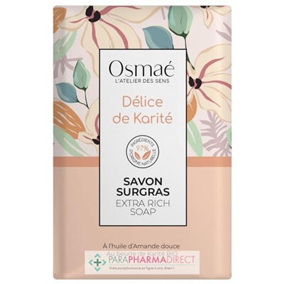 Osmaé Délice de Karité - Savon Surgras 200g