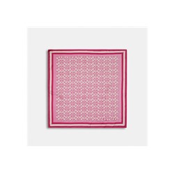 Signature Print Silk Square Scarf