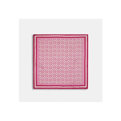 Signature Print Silk Square Scarf