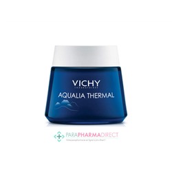 Vichy Aqualia Thermal Effet SPA Soin de Nuit ou Masque Gel Crème Ressourçant Défatiguant 75ml