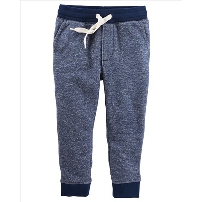 Marled French Terry Joggers