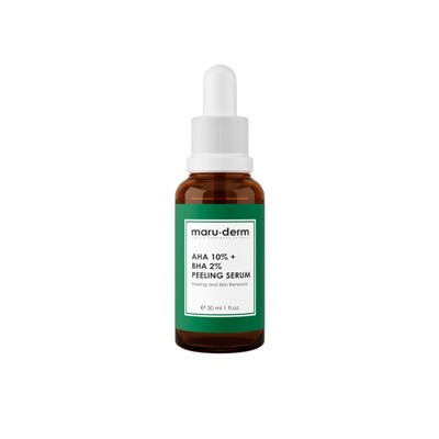 [MARU.DERM] Сыворотка-пилинг для лица AHA %10 + BHA %2 Peeling Serum, 30 мл