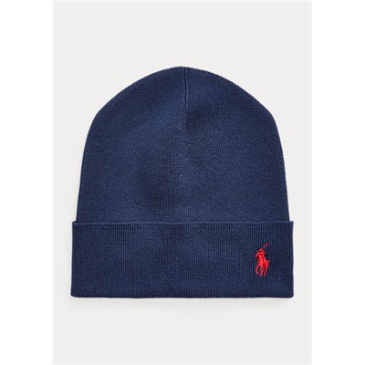Polo Ralph Lauren Rib-Knit Cotton Beanie
