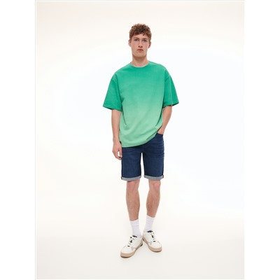 Shorts aus Denim im Slim-Fit