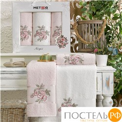 11257 Комп. Пол. METEOR махр. в короб. (50x90/2 шт.)(70х140/1 шт.) 3 шт NERGIS пудра