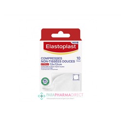 Elastoplast Compresses Non Tissées Douces 7,5 x 7,5cm 10 compresses